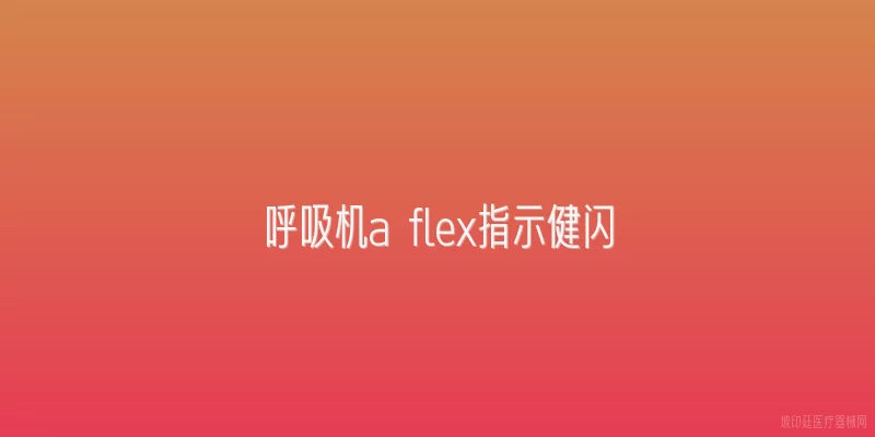 呼吸机a flex指示健闪