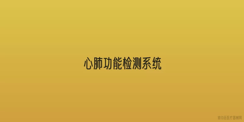 心肺功能检测系统