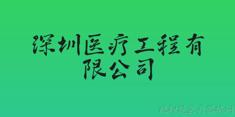 深圳医疗工程有限公司:深圳医疗工程有限公司在2026年主要提供哪些核心服务？ - 2026最新有限公司问答知识盘点大全